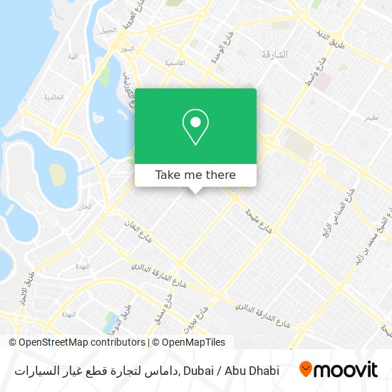 داماس لتجارة قطع غيار السيارات map