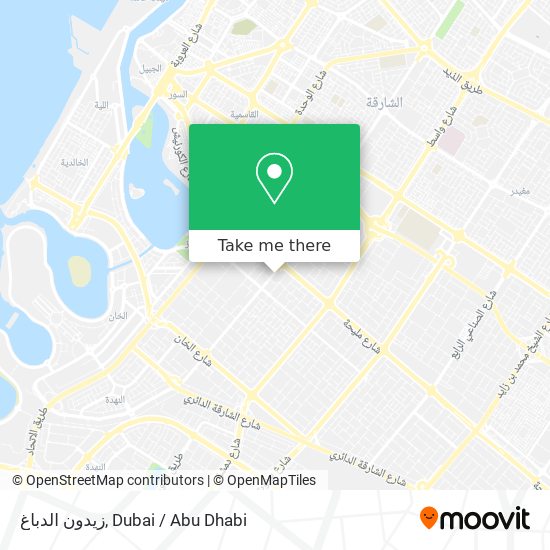 زيدون الدباغ map