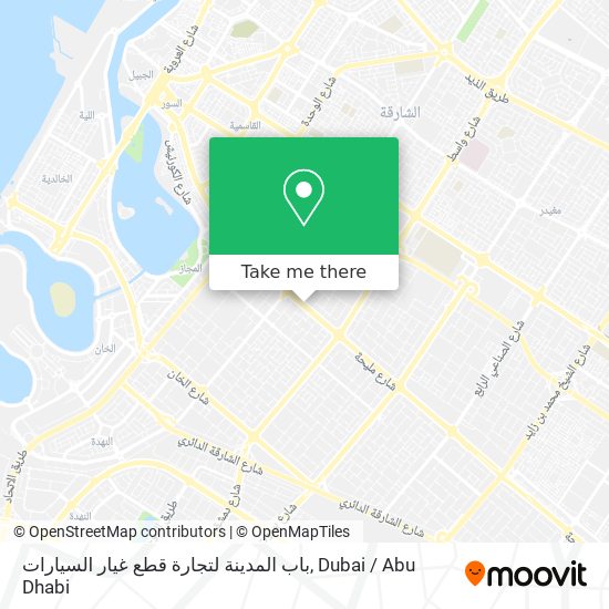 باب المدينة لتجارة قطع غيار السيارات map