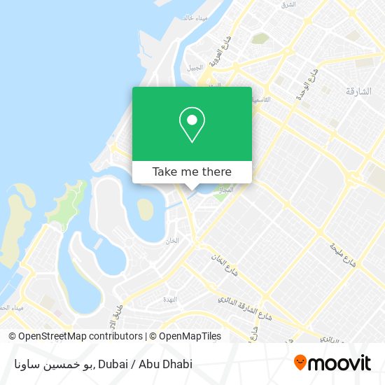 بو خمسين ساونا map