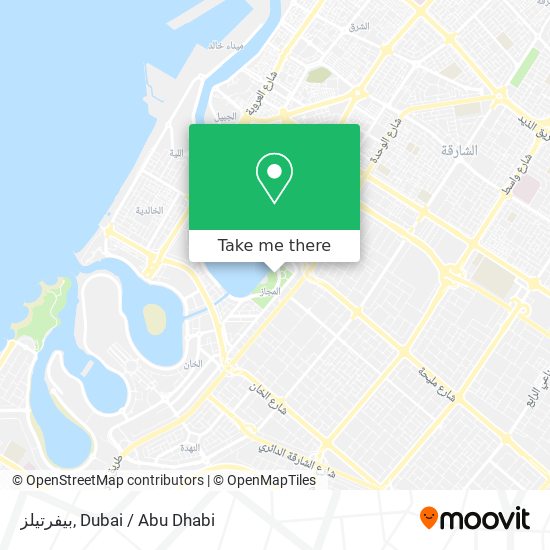 بيفرتيلز map