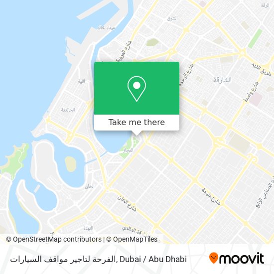 الفرحة لتاجير مواقف السيارات map