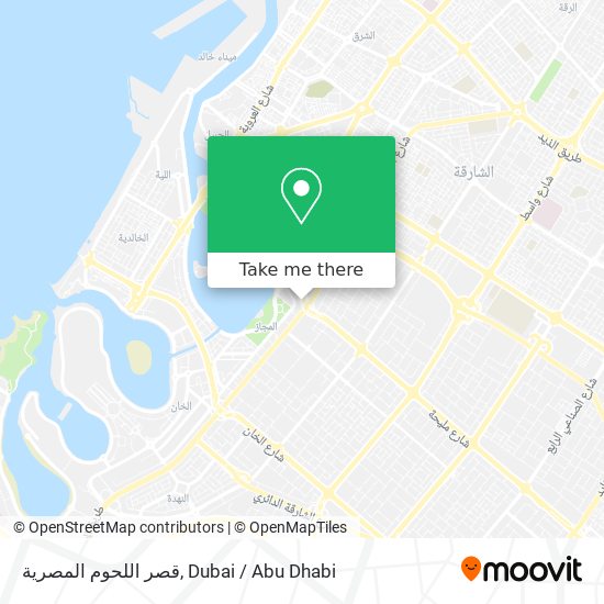 قصر اللحوم المصرية map