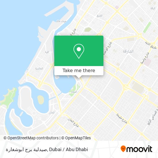 صيدلية برج ابوشغارة map