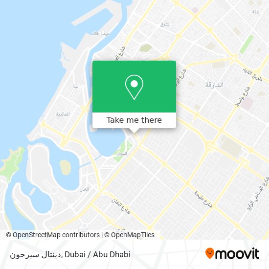 دينتال سيرجون map