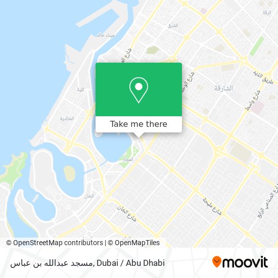 مسجد عبدالله بن عباس map