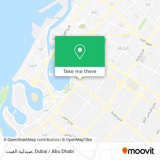 صيدلية الغيث map