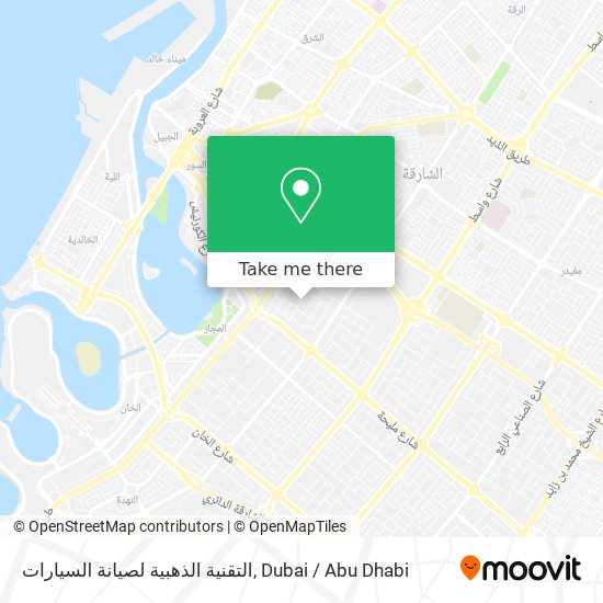 التقنية الذهبية لصيانة السيارات map