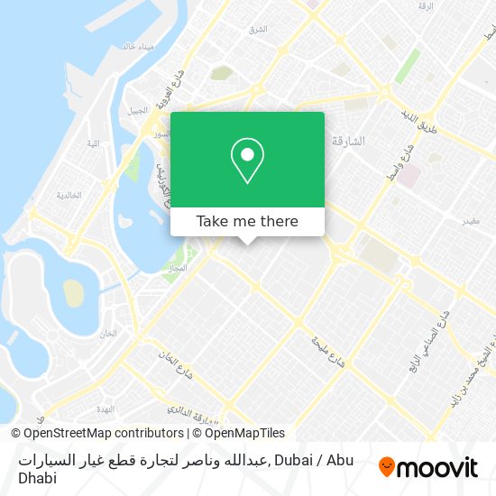 عبدالله وناصر لتجارة قطع غيار السيارات map