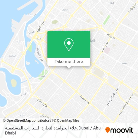 علاء الحوامدة لتجارة السيارات المستعملة map
