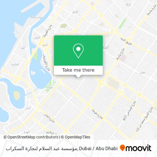 مؤسسة عبد السلام لتجارة السكراب map