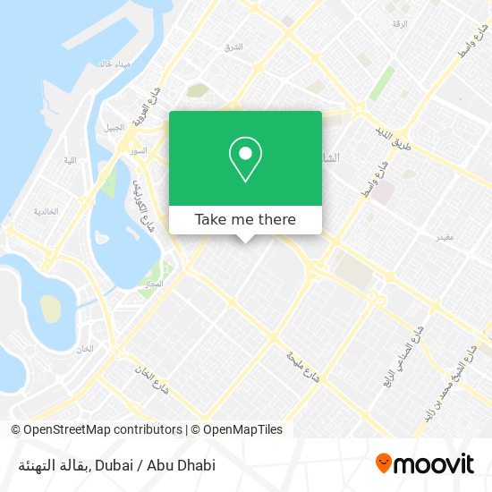 بقالة التهنئة map