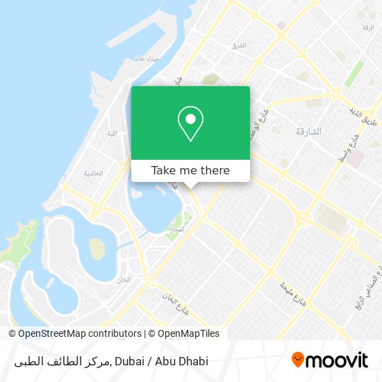 مركز الطائف الطبى map