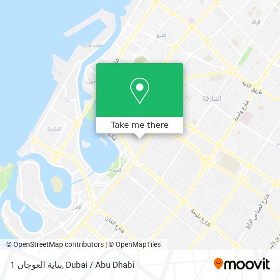 بناية العوجان 1 map