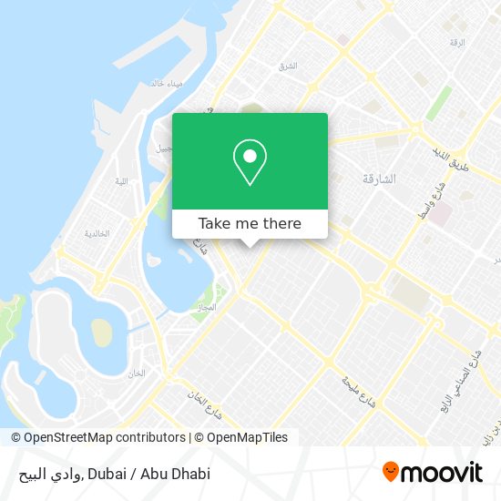 وادي البيح map