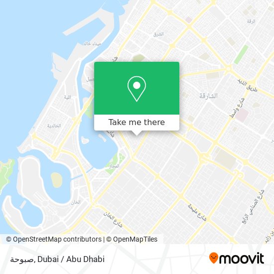 صبوحة map