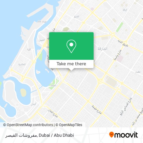 مفروشات القيصر map