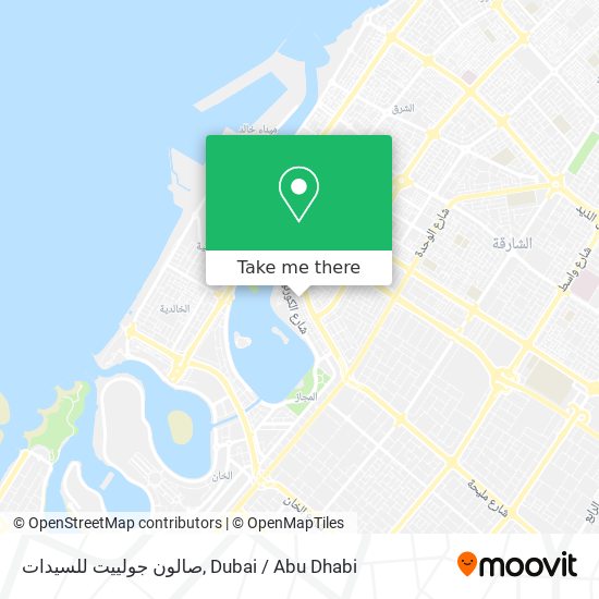 صالون جولييت للسيدات map