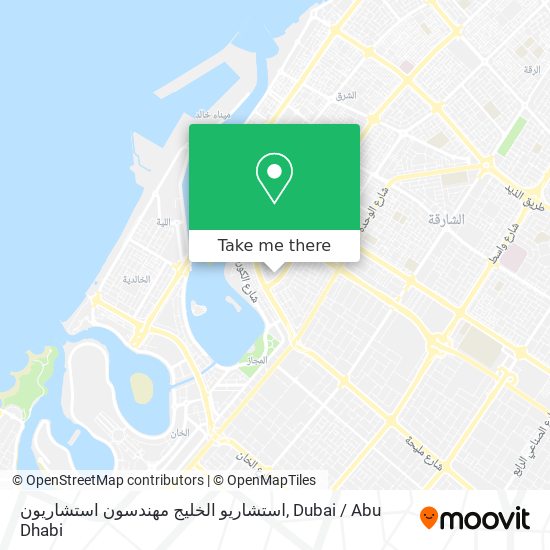 استشاريو الخليج مهندسون استشاريون map