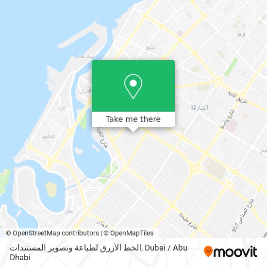 الخط الأزرق لطباعة وتصوير المستندات map