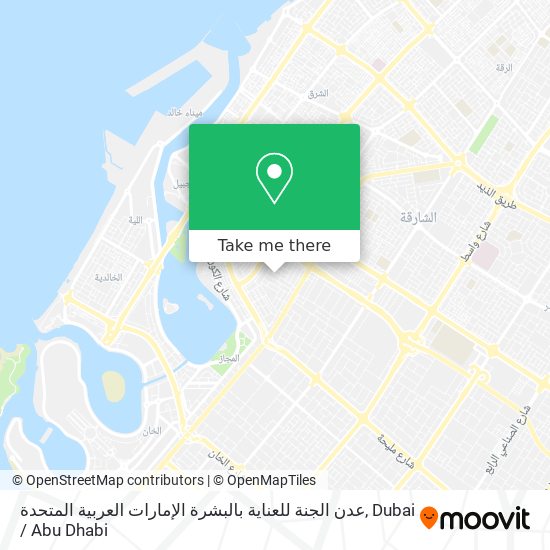 عدن الجنة للعناية بالبشرة الإمارات العربية المتحدة map