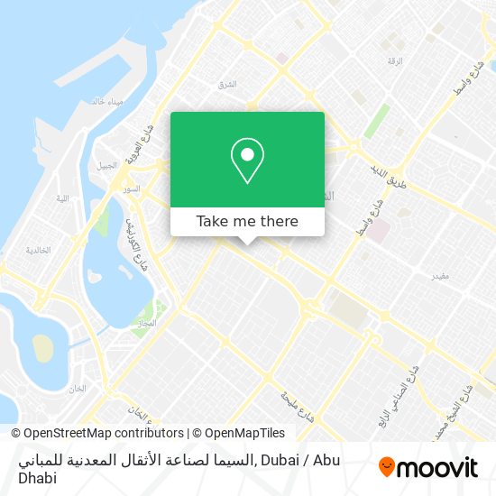 السيما لصناعة الأثقال المعدنية للمباني map