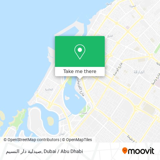 صيدلية دار النسيم map