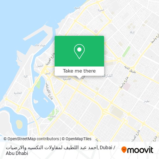 احمد عبد اللطيف لمقاولات التكسيه والارضيات map
