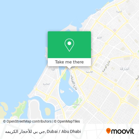 جي بي للأحجار الكريمه map