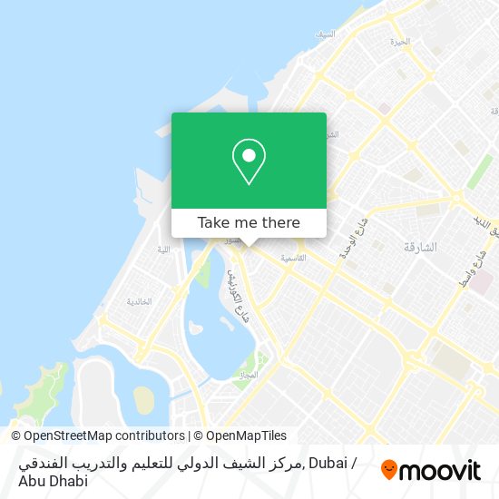 مركز الشيف الدولي للتعليم والتدريب الفندقي map