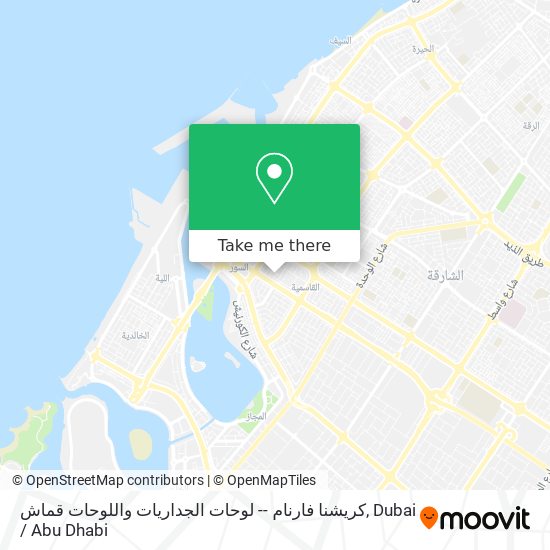 كريشنا فارنام -- لوحات الجداريات واللوحات قماش map