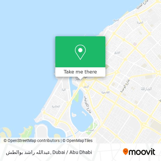 عبدالله راشد بوالطش map