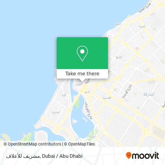 مشريف للأعلاف map