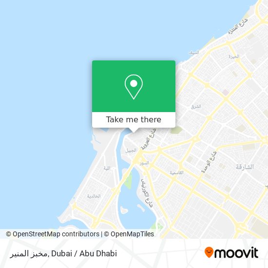 مخبز المنير map