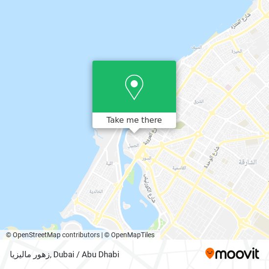 زهور ماليزيا map