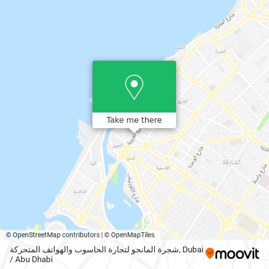 شجرة المانجو لتجارة الحاسوب والهواتف المتحركة map