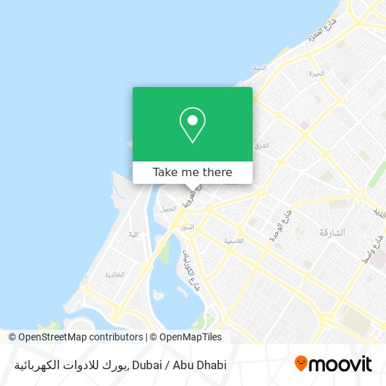 يورك للادوات الكهربائية map