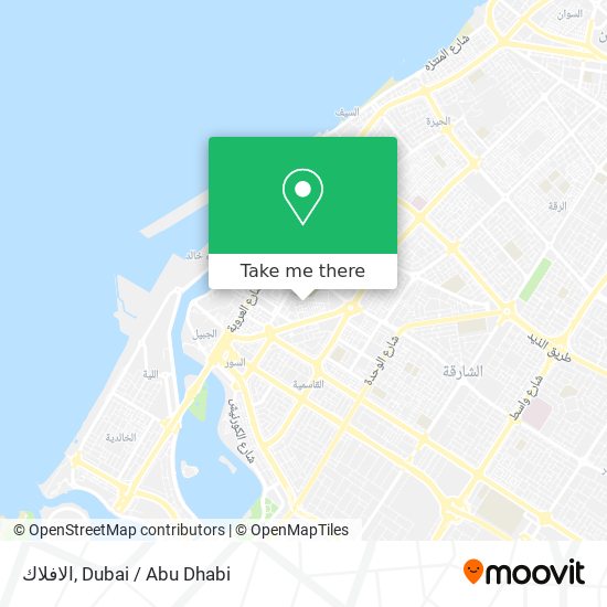 الافلاك map