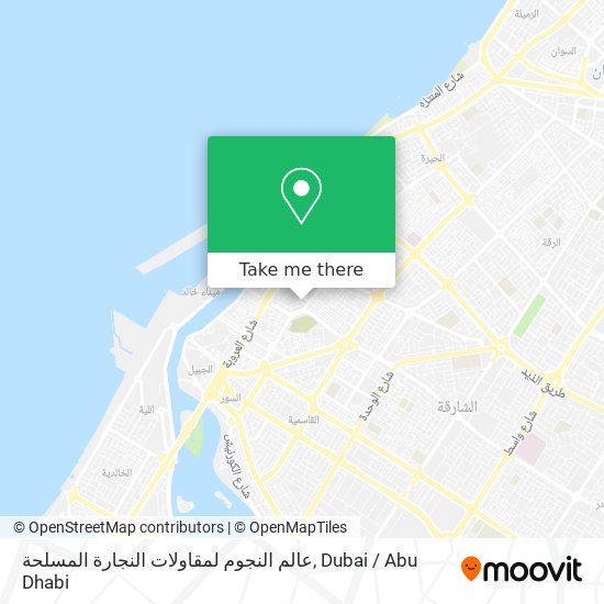 عالم النجوم لمقاولات النجارة المسلحة map