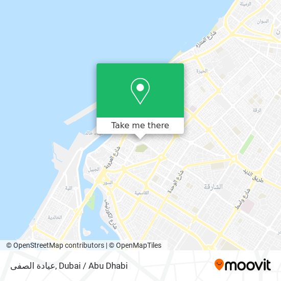 عيادة الصفى map