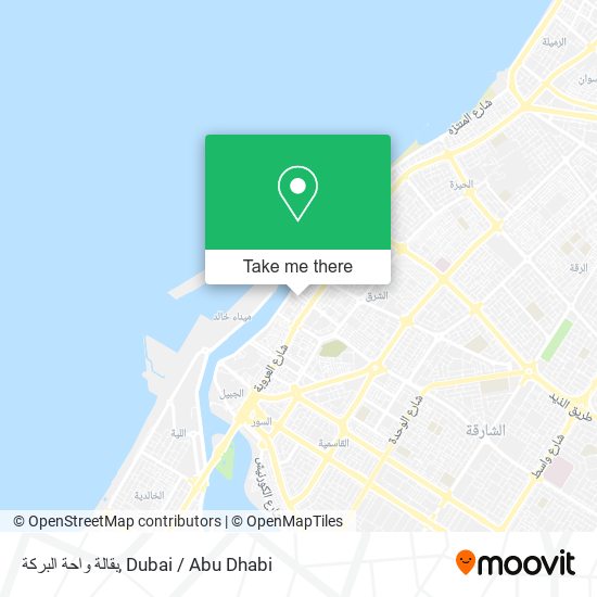 بقالة واحة البركة map