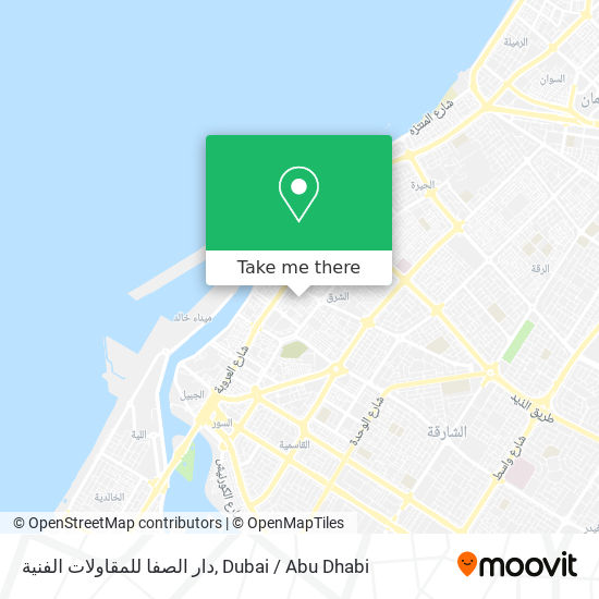 دار الصفا للمقاولات الفنية map
