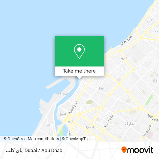 باي كلب map