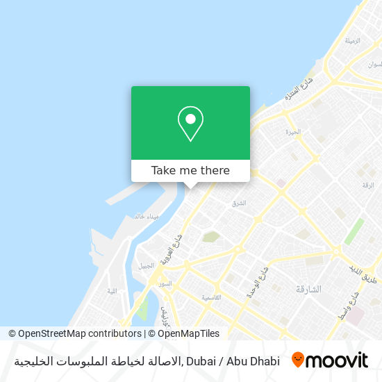 الاصالة لخياطة الملبوسات الخليجية map