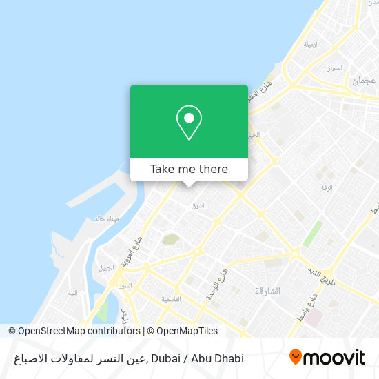 عين النسر لمقاولات الاصباغ map
