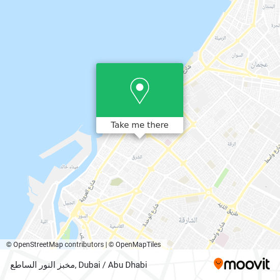 مخبز النور الساطع map