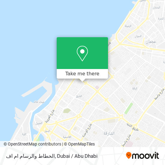 الخطاط والرسام ام اف map