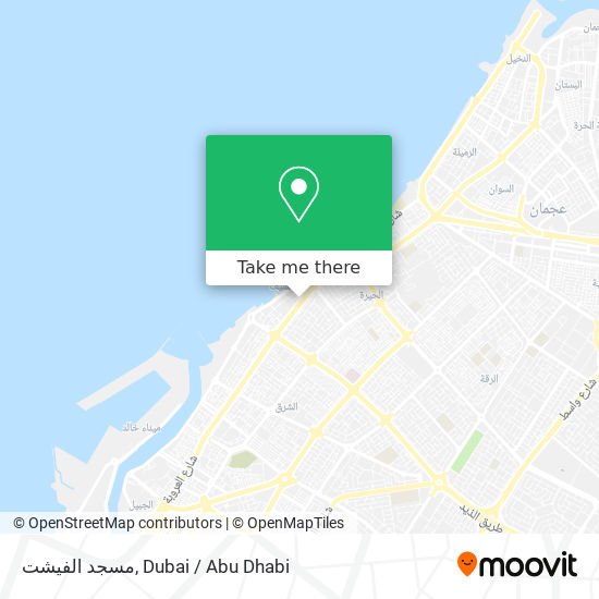 مسجد الفيشت map