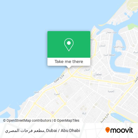 مطعم فرحات المصري map