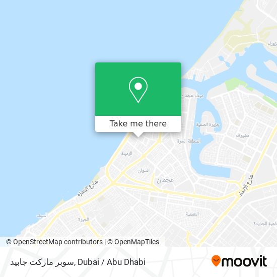 سوبر ماركت جابيد map